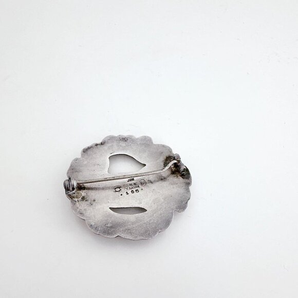 ANTIQUE GEORG JENSEN INC STERLING SILVER DOVE BROOCH DENMARK 165 - Picture 5 of 8